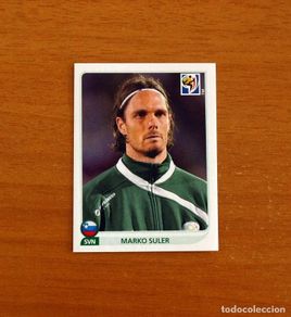 Football Stickers: Eslovenia -Nº 244 Marko Suler -Mundial South Africa 2010 FIFA World Cup-Panini -Nunca Pegado